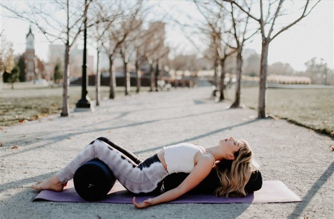 How to Use a Bolster for Post-Holiday Stress Relief